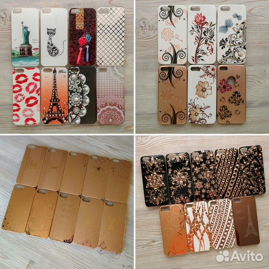 На iPhone 5, 5s, 5se стекло чехол поклейка