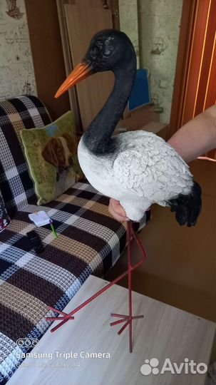 Садовые фигуры. Аист.Кот.Для дачи и частного дома