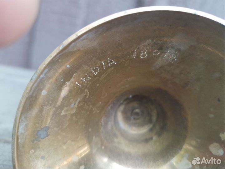 Ваза индия латунь