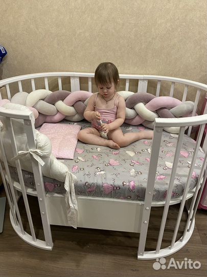 Детская кроватка трансформер 7 в 1
