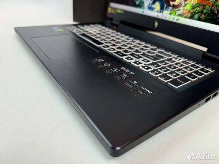 Игровой Acer 17.3 QHD 165Гц GSync I7-13700/RTX4060