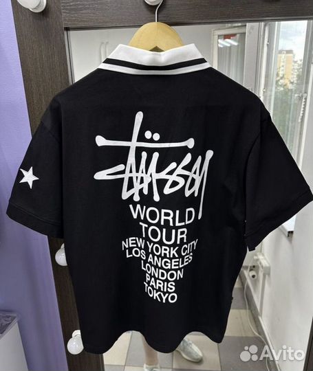 Футболка поло stussy