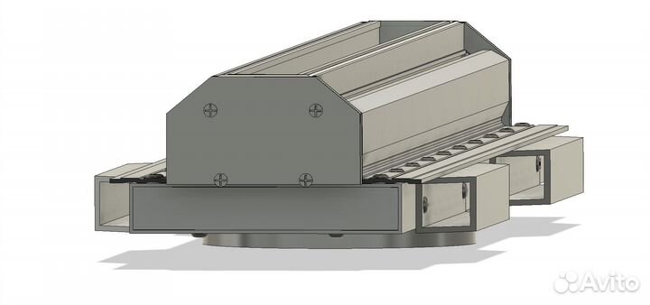 Щелевой вент. диффузор 24х500мм для нат. потолока