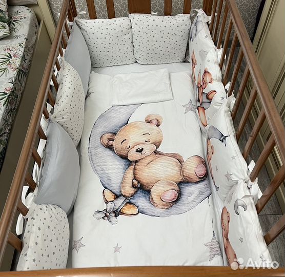 Комплект белья с бортиками