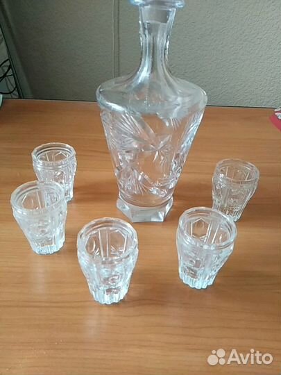Коньячный хрустальный набор