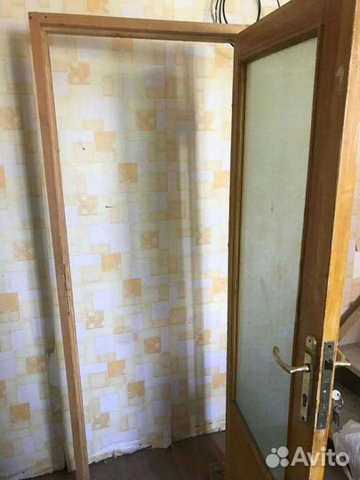 Межкомнатные двери бу с коробкой и замком