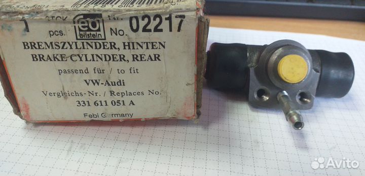 Рабочий тормозной цилиндр 17,46 mm