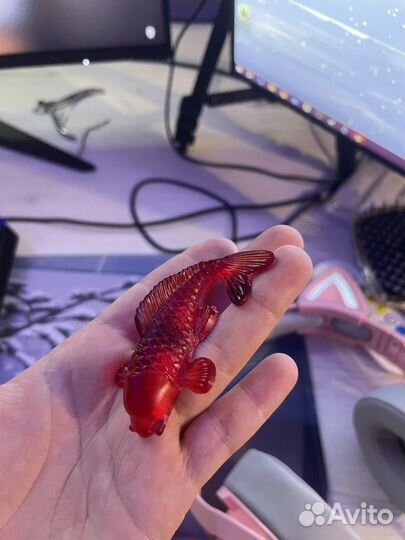 Рыбка из эпоксидной смолы