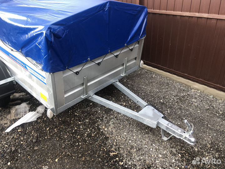 Легковой прицеп Кремень+ 2,25 х 1,3 борт 50