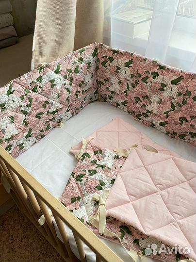 Бортики в кроватку