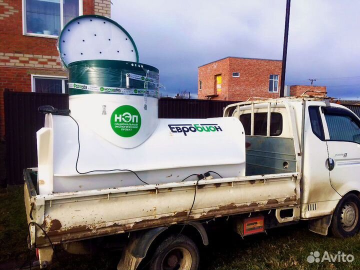 Установка септика под ключ