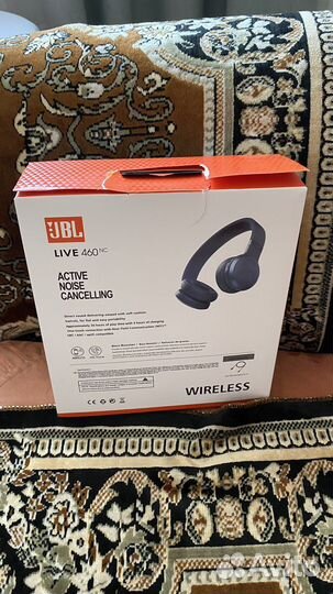 Беспроводные наушники jbl live 460 nc