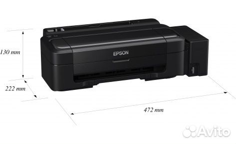 Принтер струйный Epson L132 (снпч)
