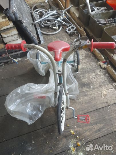 Трехколесный велосипед малыш СССР