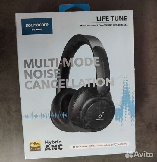 Наушники Anker Soundcore Life Tune, Чек, Гарантия