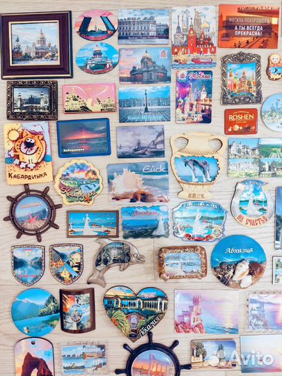 Магниты на холодильник 100 шт / цена за все