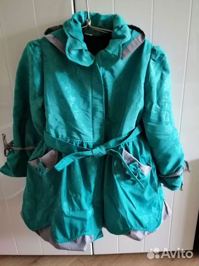 Плащ-пальто для девочки