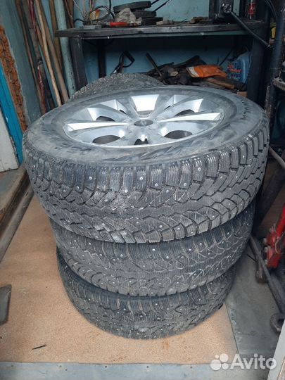 Колеса Formula зимние шипованные на дисках