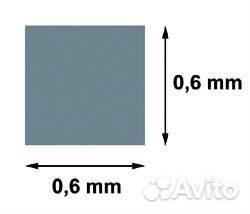 Режущая струна ProGlass квадрат 0,6х0,6мм Германия