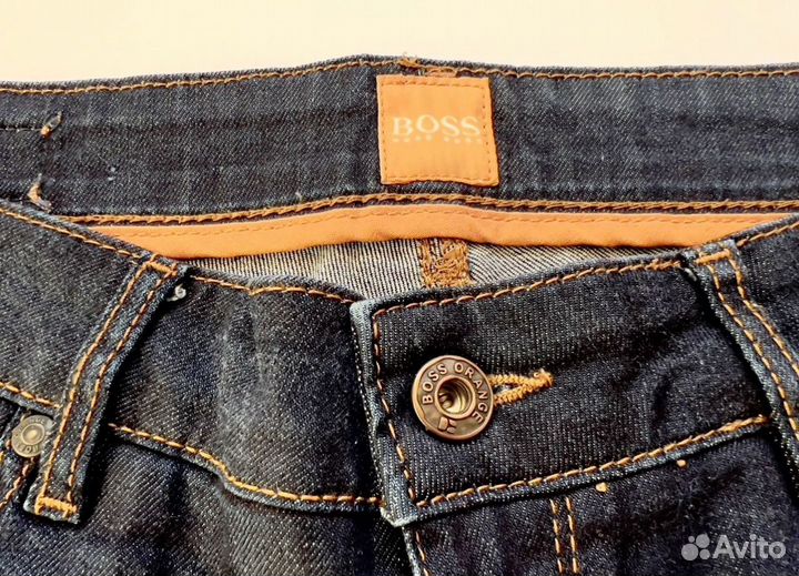 Джинсы синие Hugo Boss M 46