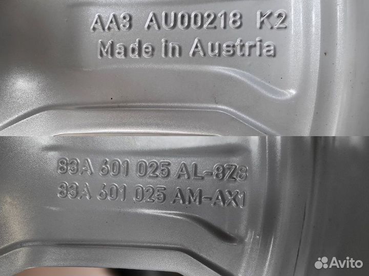 Оригинальные колеса на Q3 F3 R17