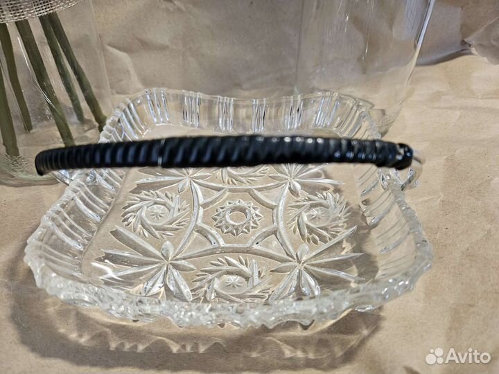 Ваза, конфетница-корзинка, салатница, фруктовница