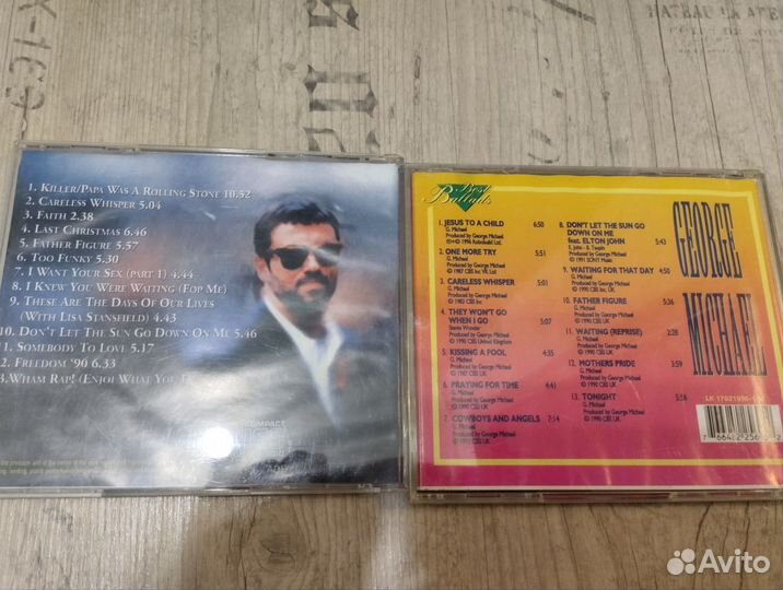 Музыкальные cd диски George Michael