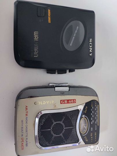 Кассетный плеер sony