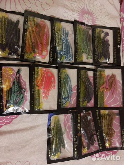 Приманки силиконовые