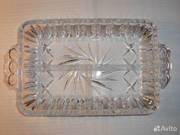 Менажницы стекло винтаж СССР и чсср