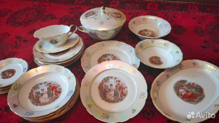 Сервиз столовый и кофейный