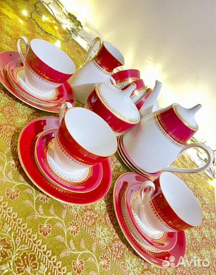 Чайный сервис фарфор ГДР