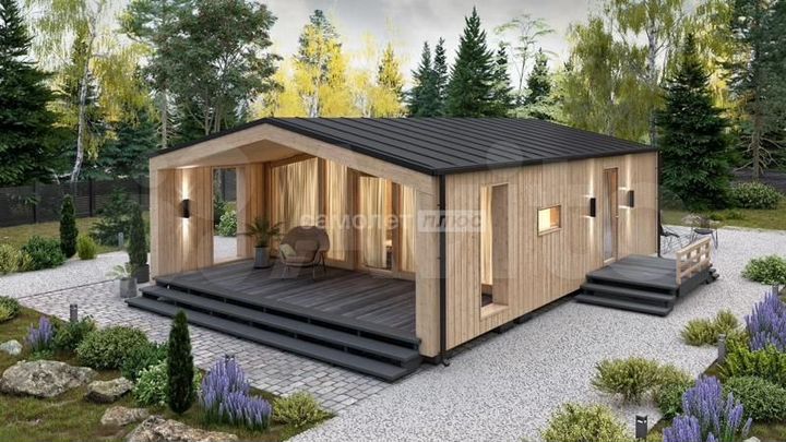 Дом 70 м² на участке 26 сот.