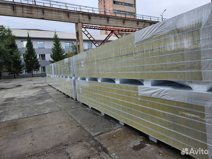 Сэндвич-панели от изготовителя (мин. заказ от 120м