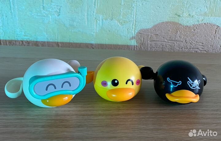 Игрушка для ванной заводная bosstoys Утёнок