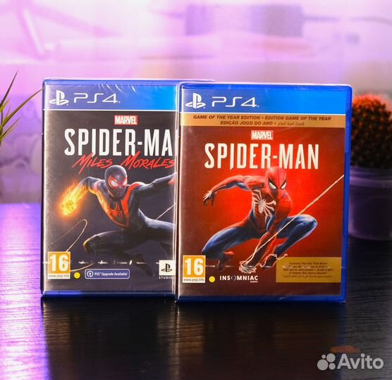 Spider-Man goty Edition PS4/PS5(новые)рус