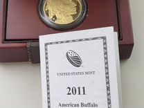 Золотая монета Бизон (Буффало) 50 долларов