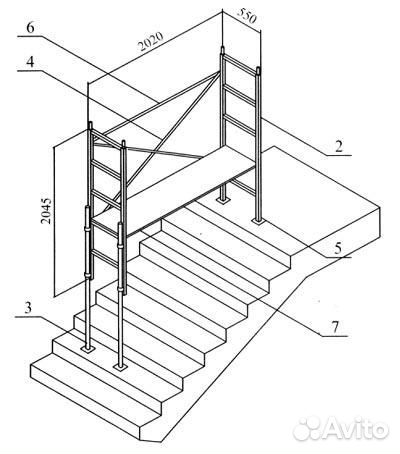 Леса строительные