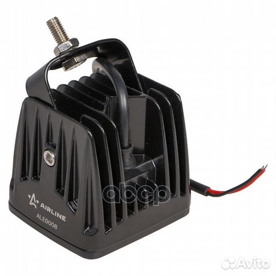 Фара светодиодная квадратная 4 LED линза 4D 1