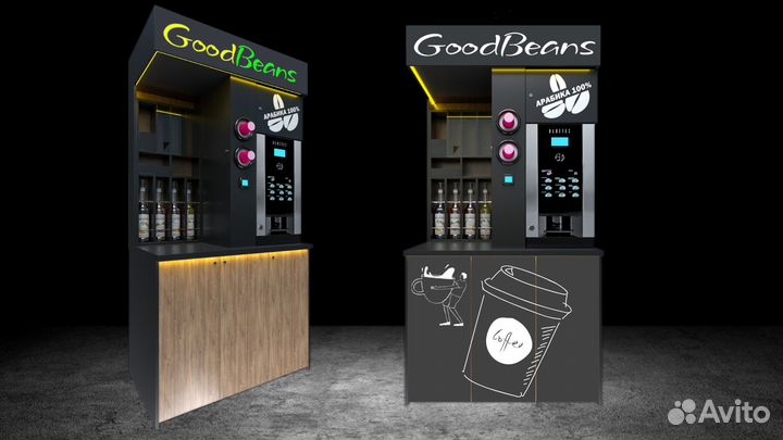 Кофейня самообслуживания под ключ