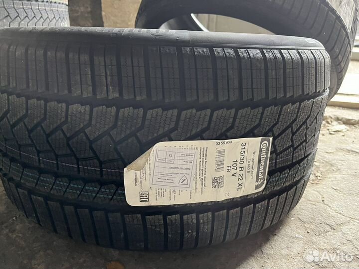 Continental ContiWinterContact TS 860S 275/35 R22 и 315/30 R22 107V