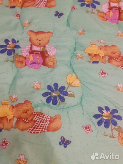 Одеяло детское теплое новое