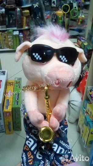 Поросёнок музыкальный