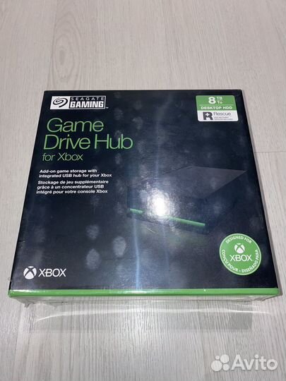Новый Seagate Game Drive Hub for Xbox 8Tb