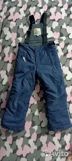 Зимний комбинезон для мальчика 110 размер