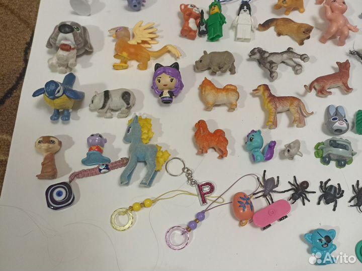 Коллекционные игрушки, фигурки, брелки, мячики