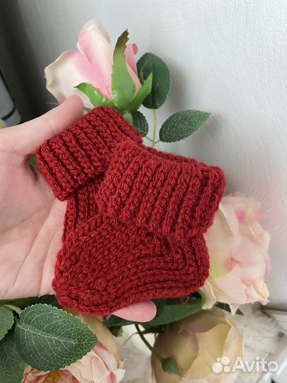 Носочки вязаные