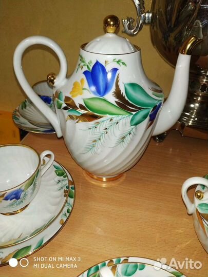 Кофейный сервиз Колокольчик лфз СССР