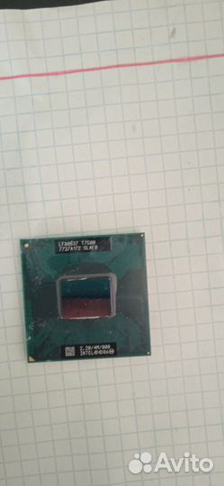 Мобильный cpu intel Core 2 duo t7500