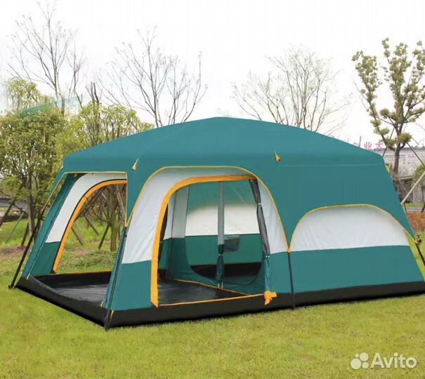 Палатка туристическая, большая на 5-8 человек
